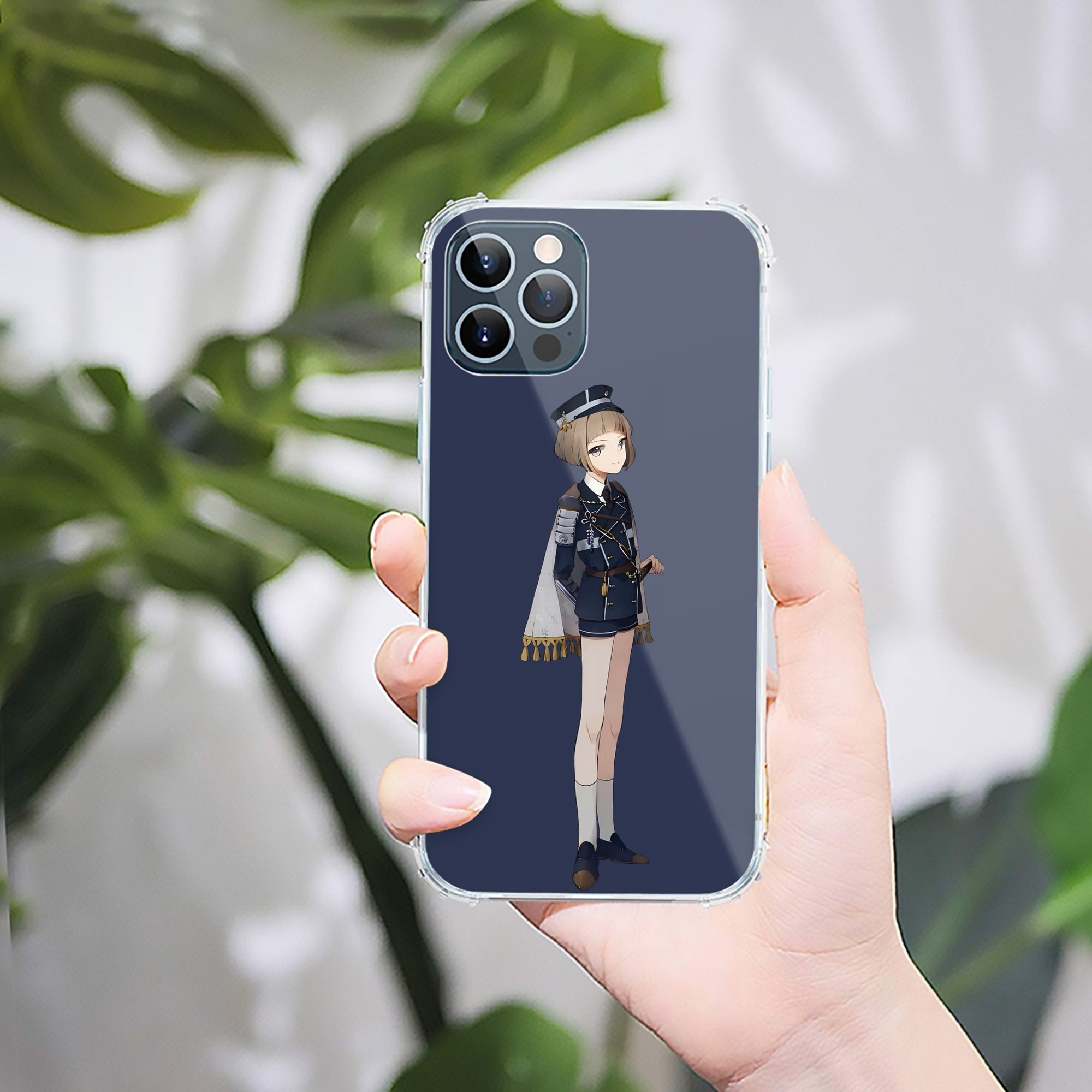 （画像用） 刀剣乱舞 Touken Ranbu 【iPhone 12シリーズ対応】透明スマホケース（クリアソフトケース）
